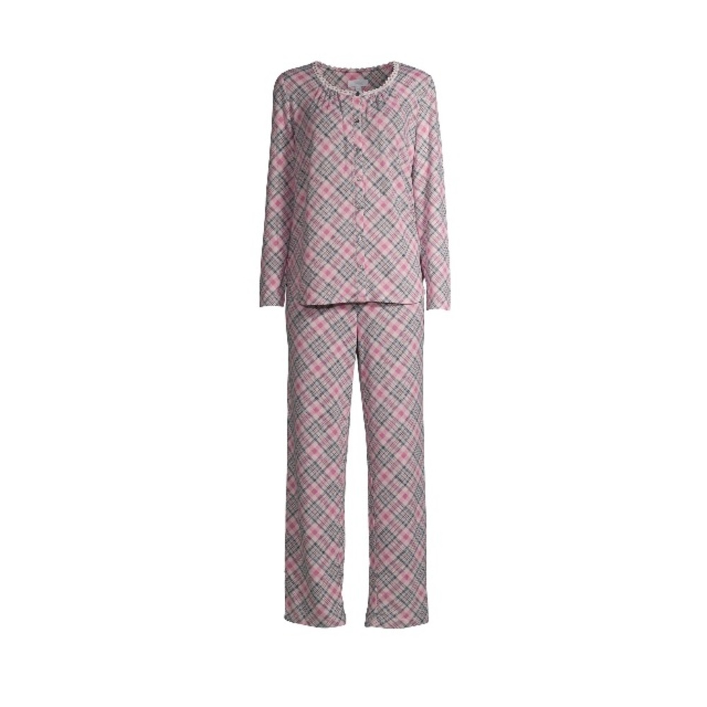 NWT Women's Traditional V-Neck Pajama Set